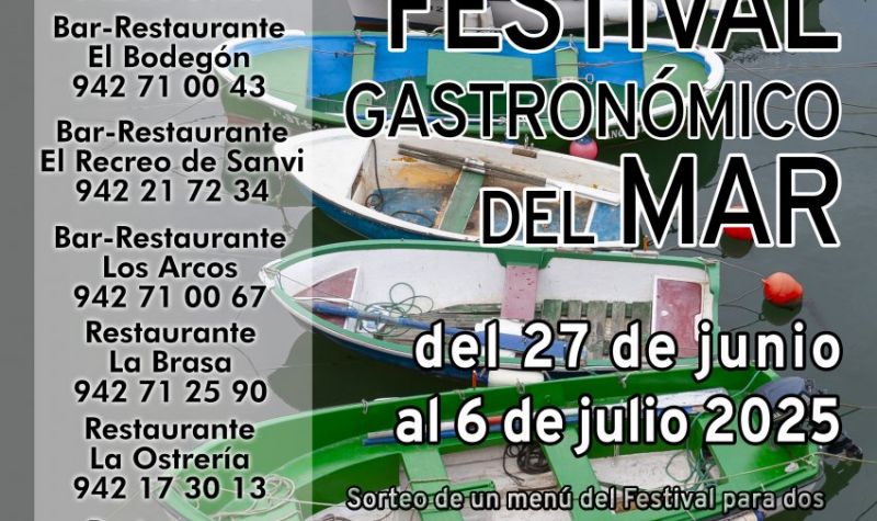 XXV Festival Gastronómico del Mar 2025 AFODEB